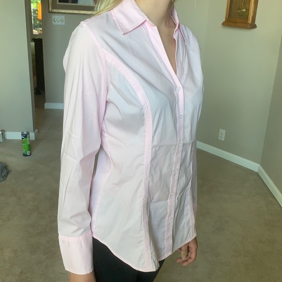 Pink Express Button Down - Picture 2 of 4
